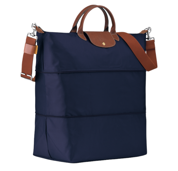 New LONGCHAMP PLIAGE EXPANDABLE TRAVEL BAG  - NAVY