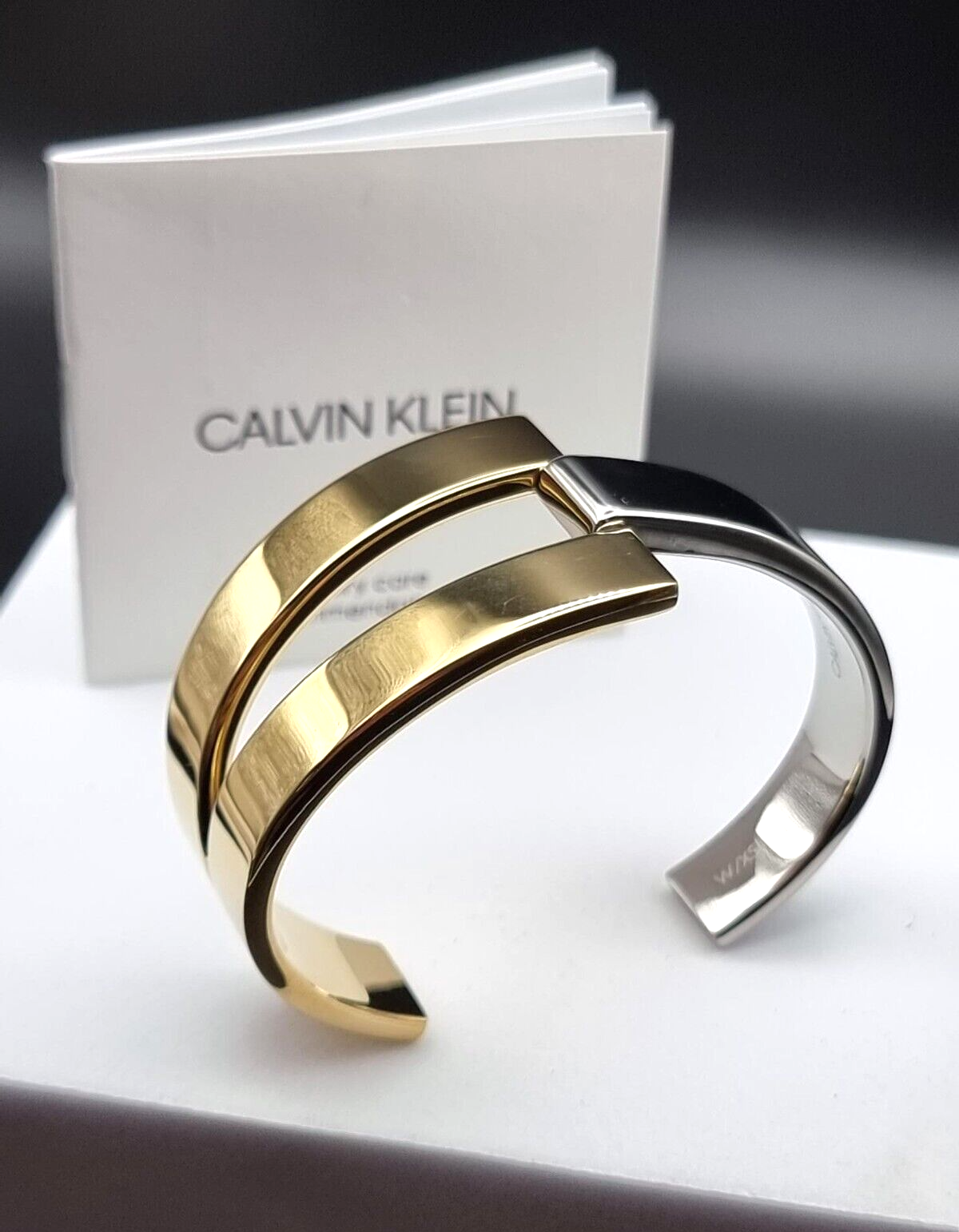 Neu CALVIN KLEIN TRULY ARMREIF BICOLOR - GR. XS