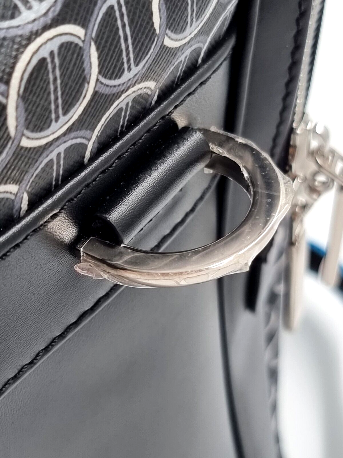 Neu DAVIDOFF LG COLORAMA SOFT SUITCASE 2 REISSVERSCHLÜSSE - SCHWARZ