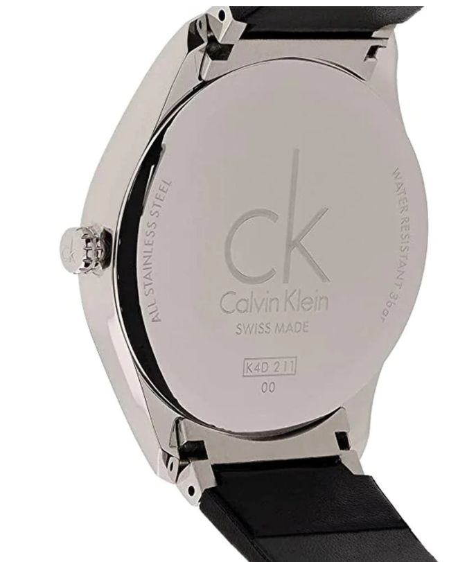 New Swiss Made CALVIN KLEIN Classic Men's Silver DialWatch