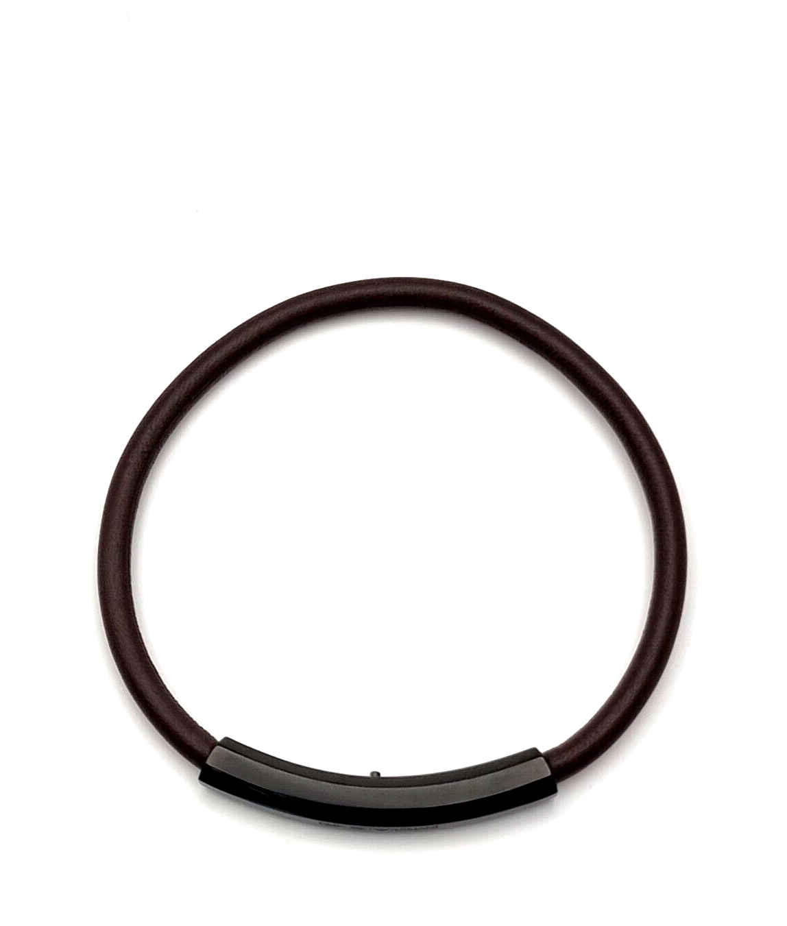 Neu EMPORIO ARMANI HERREN LEDERARMBAND EGS2404001 - BRAUN