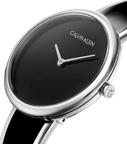 New Swiss Made CALVIN KLEIN Seduce Quartz Black Dial Ladies Watch