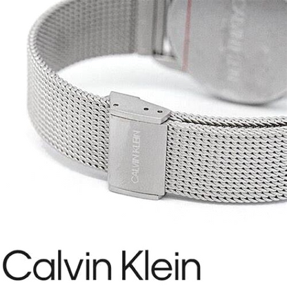 New Swiss Made CALVIN KLEIN Minimal Quartz White Dial Ladies Watch