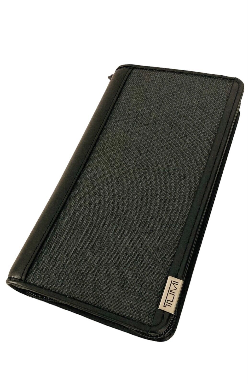 New TUMI ALPHA ZIP-AROUND TRAVEL WALLET - ANTHRACITE