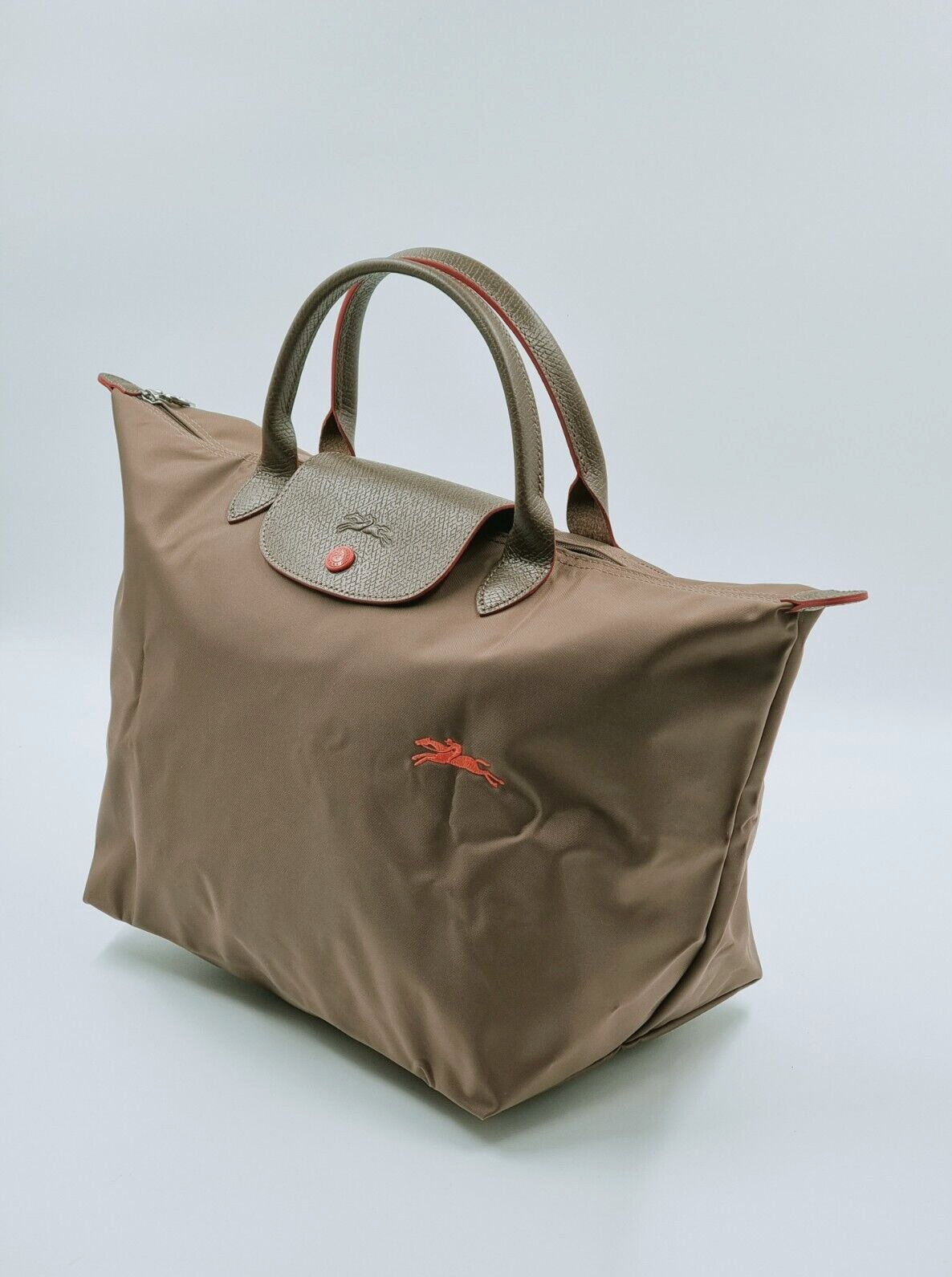 LONGCHAMP LE PLIAGE CLUB TOP HANDLE BAG MEDIUM - KHAKI