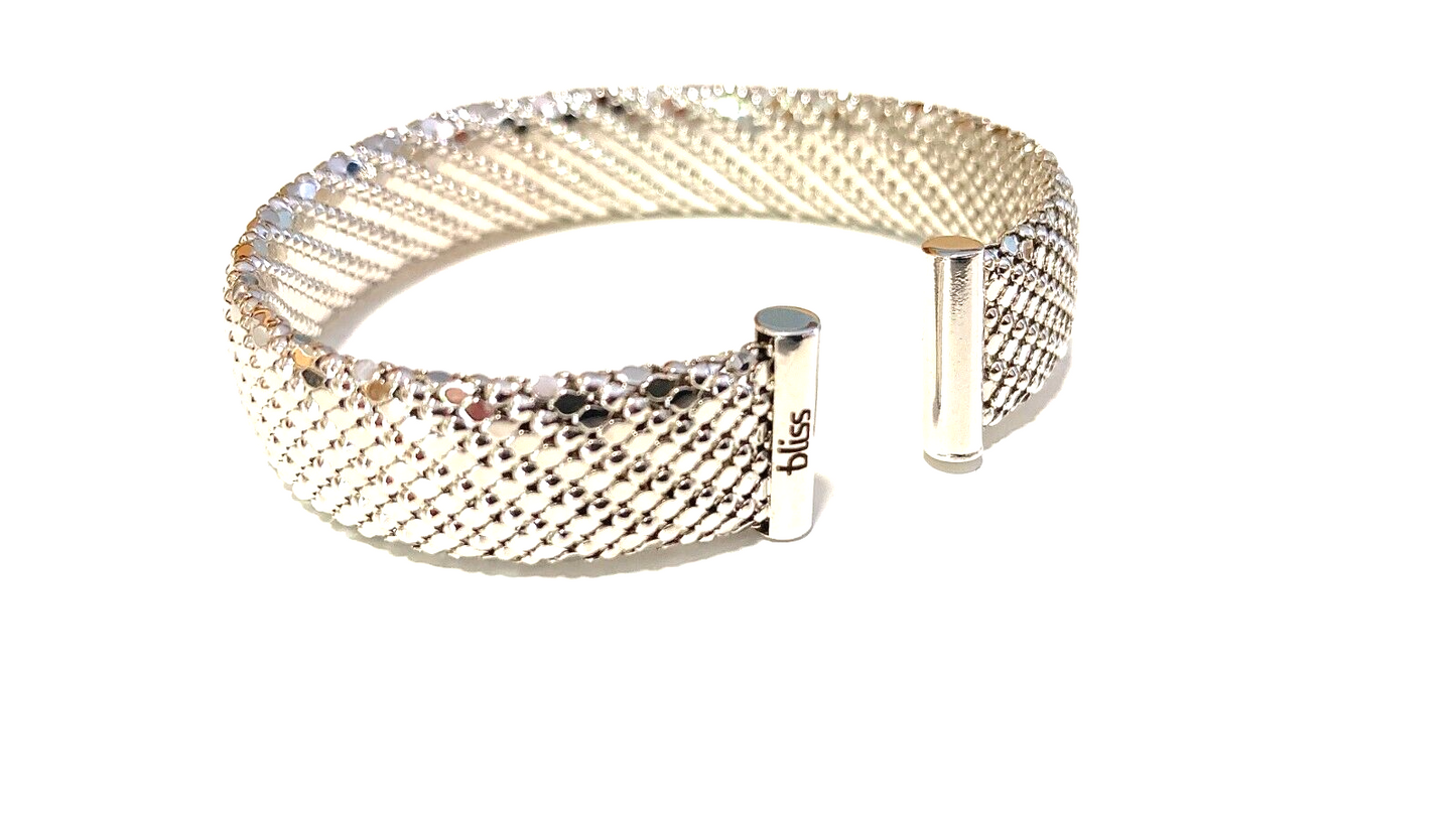 New BLISS COSMOPOLITAN BANGLE - SILVER