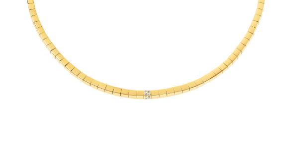 New CALVIN KLEIN TUNE KJ9MJN140100 STAINLESS STEEL GOLD PVD NECKLACE - GOLD