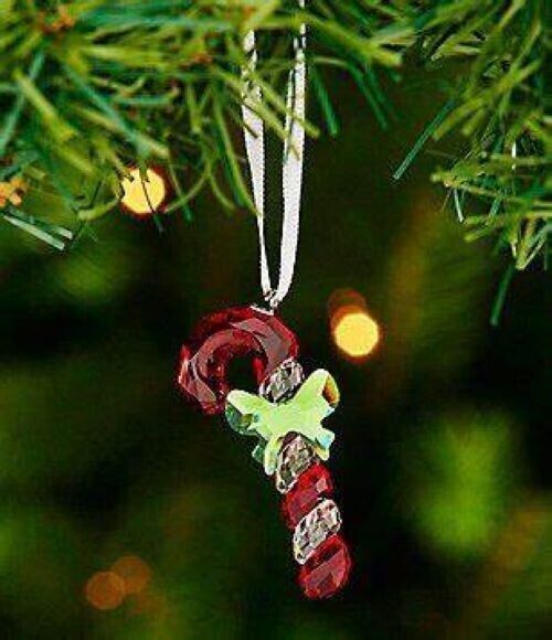 Neu SWAROVSKI ZUCKERSTANGEN-ORNAMENT 2016-2018