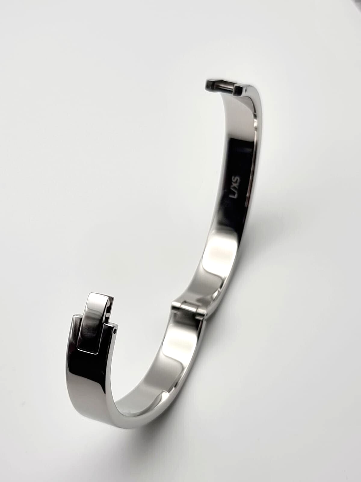 New CALVIN KLEIN HOOK KJ06BD0401XS STAINLESS STEEL BANGLE - SIZE XS