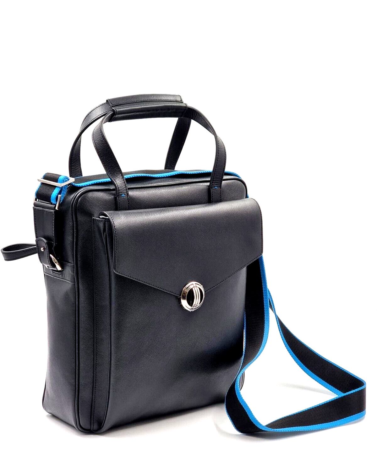 Neu DAVIDOFF LLG SAFFIANO ICON TOTE BAG - SCHWARZ