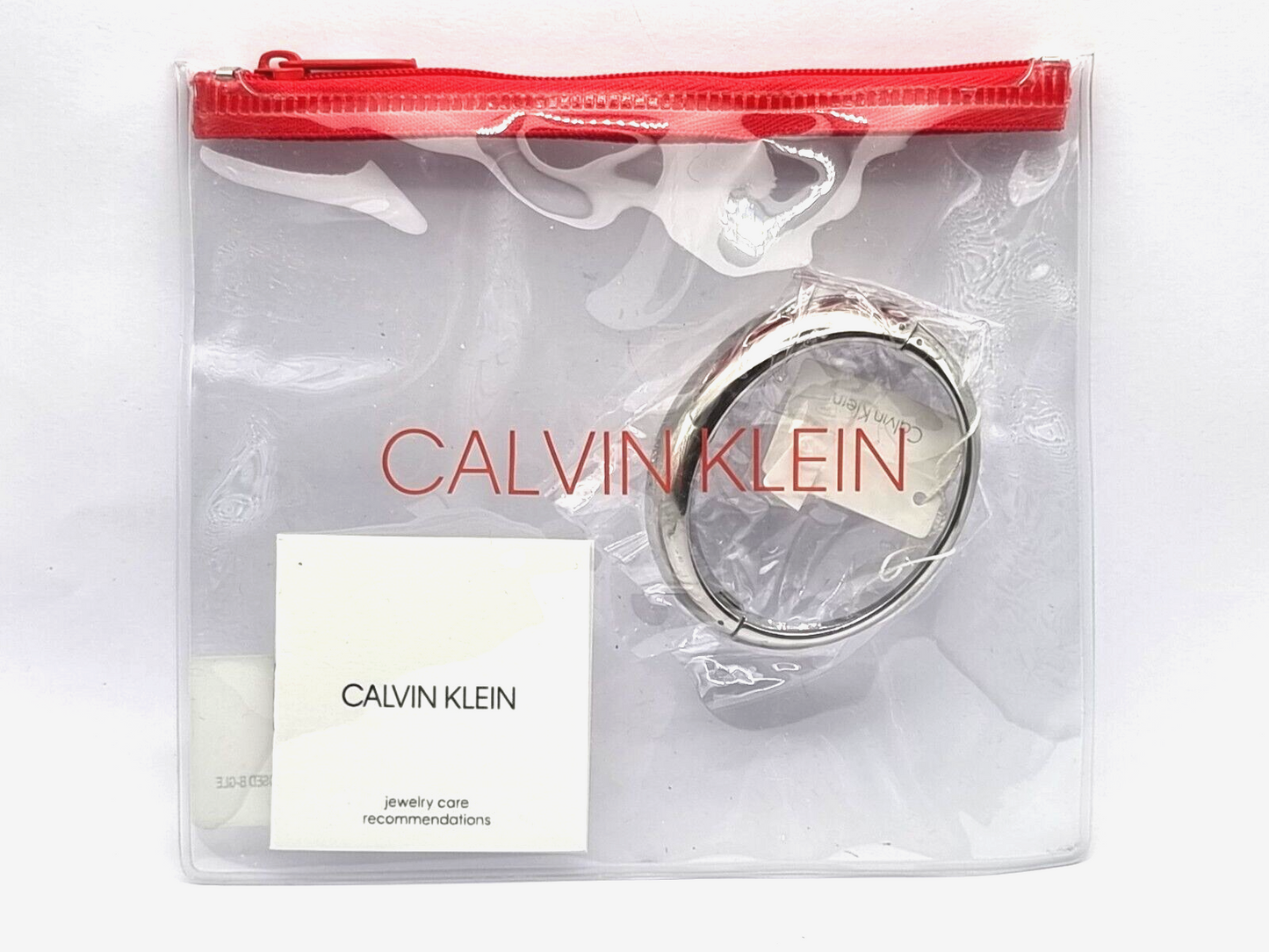 New CALVIN KLEIN ELLIPSE BRACELET KJ3QMD0001XS - SILVER - XS