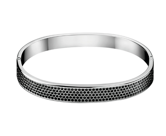 New CALVIN KLEIN HOOK KJ06BD0401XS STAINLESS STEEL BANGLE - SIZE XS