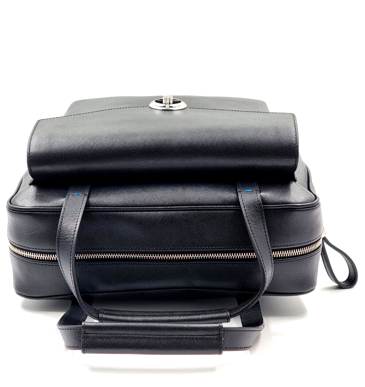 Neu DAVIDOFF LLG SAFFIANO ICON TOTE BAG - SCHWARZ