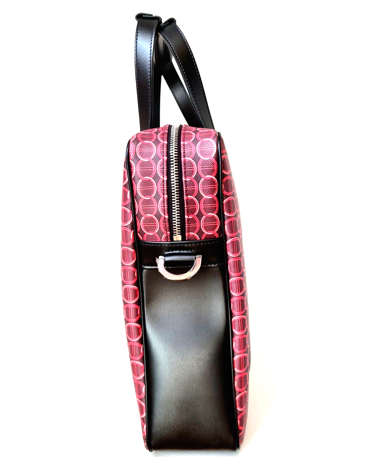 Neu DAVIDOFF COLORAMA BUSINESS TASCHE 1 ZIP - ROT