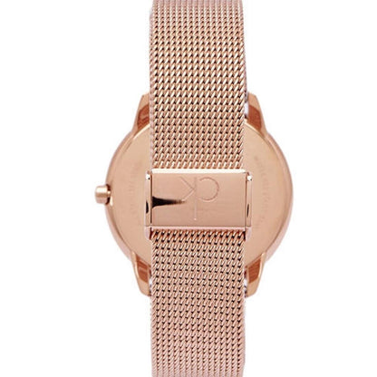 New Swiss Made CALVIN KLEIN Unisex Minimal - Rose GoldWatch