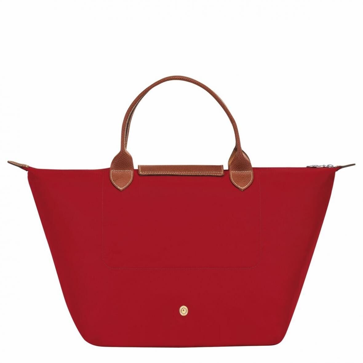 LONGCHAMP LE PLIAGE TOP HANDLE BAG MEDIUM - RED