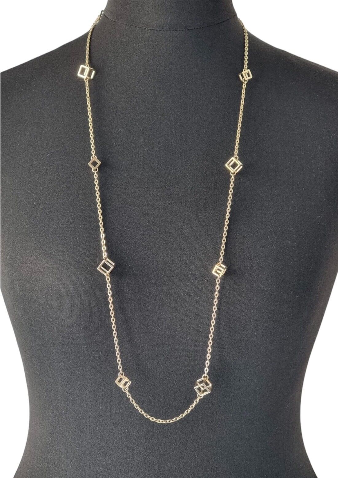 New CALVIN KLEIN DARING KJ3HJN100100 STAINLESS STEEL NECKLACE - GOLD