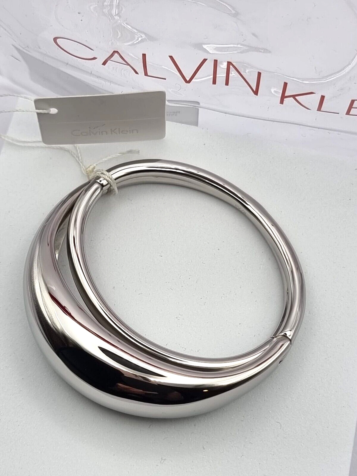 New CALVIN KLEIN FLUID B-GLE CLOS KJ3XMD0001XS - SILVER - XS