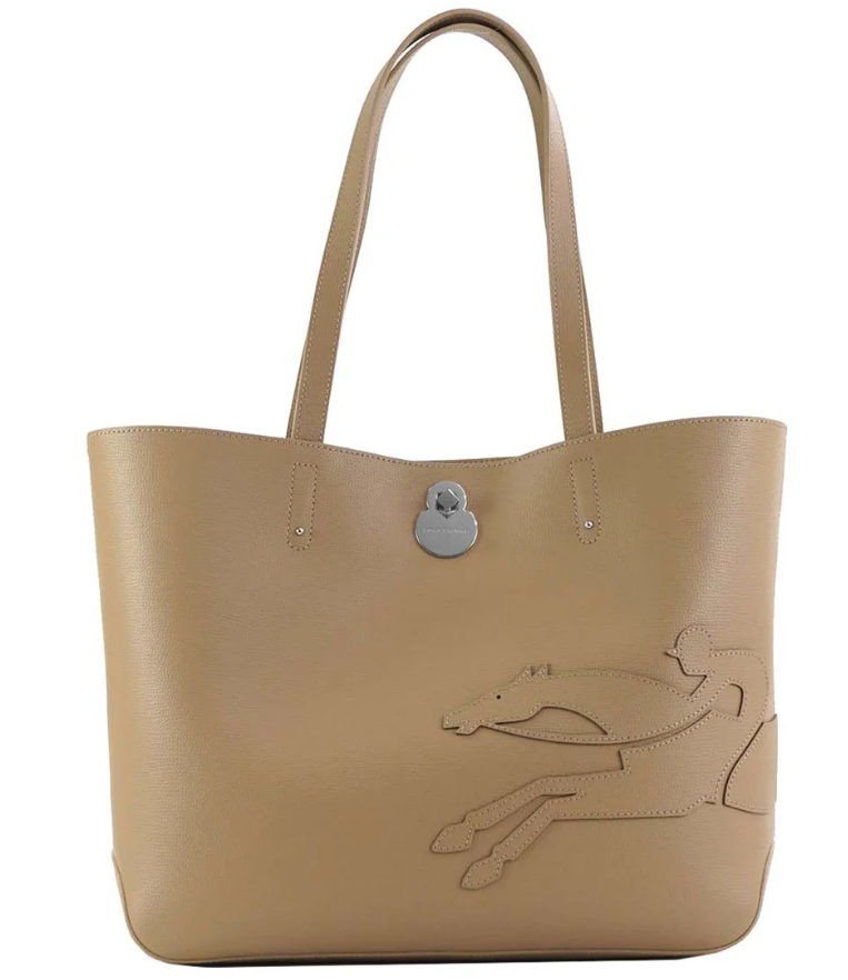 LONGCHAMP SHOP-IT  SHOULDER BAG M - SAND