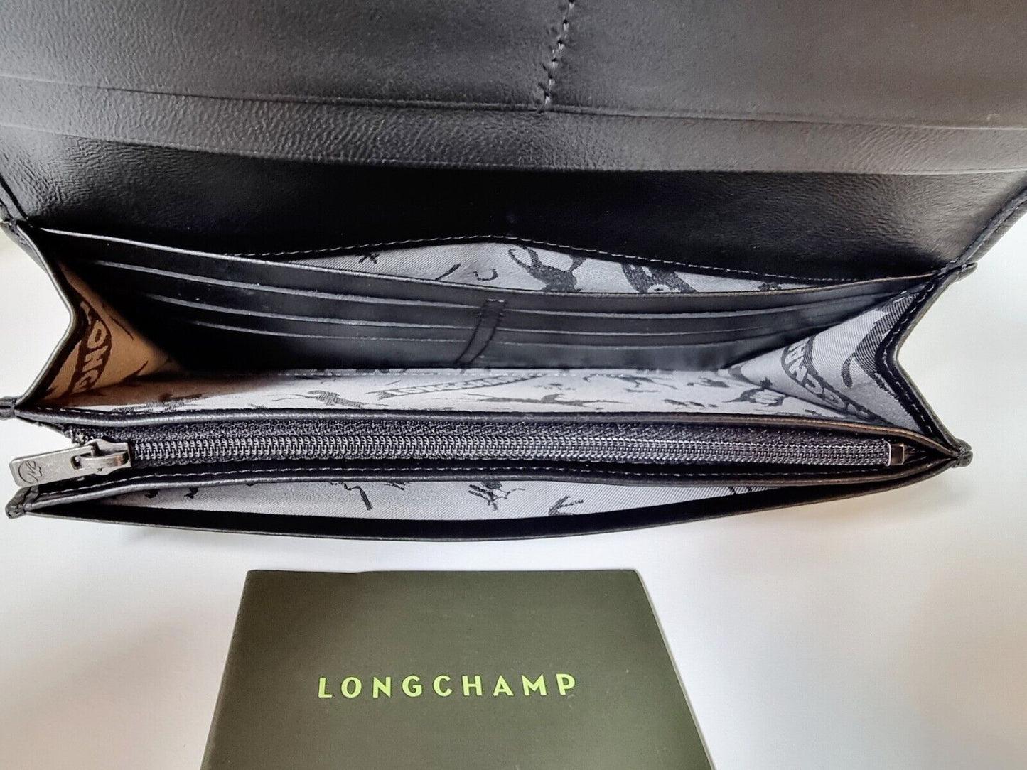 LONGCHAMP LANGE GELDBÖRSE ALEZANE SCHWARZ