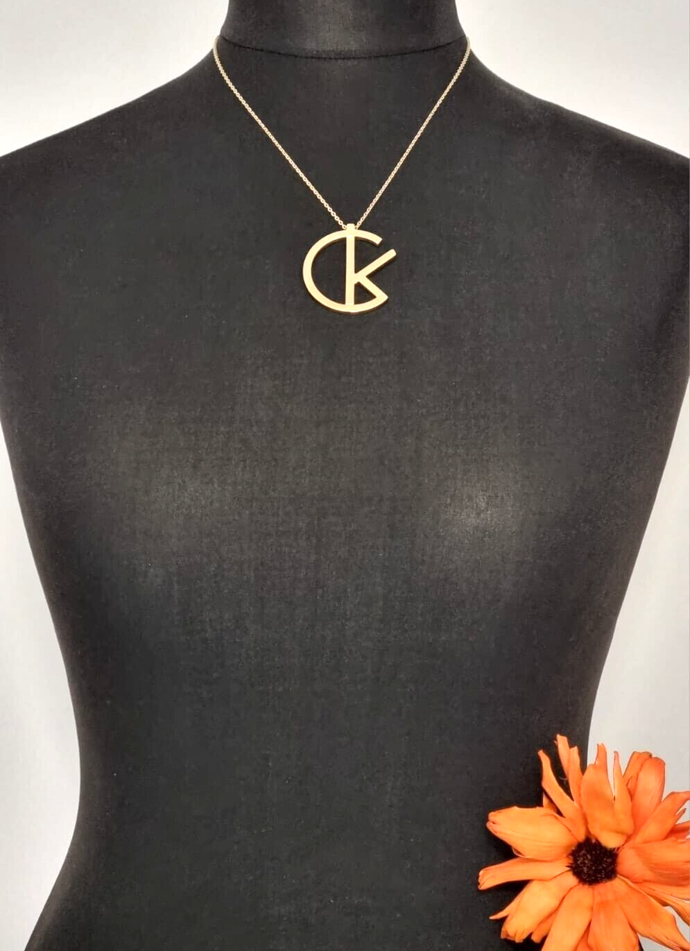 New CALVIN KLEIN LEAGUE KJ6DJP100200 STAINLESS STEEL NECKLACE - GOLD