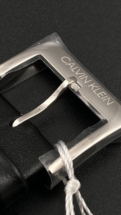 New Swiss Made CALVIN KLEIN Minimal Quartz Diamond Men's Watch