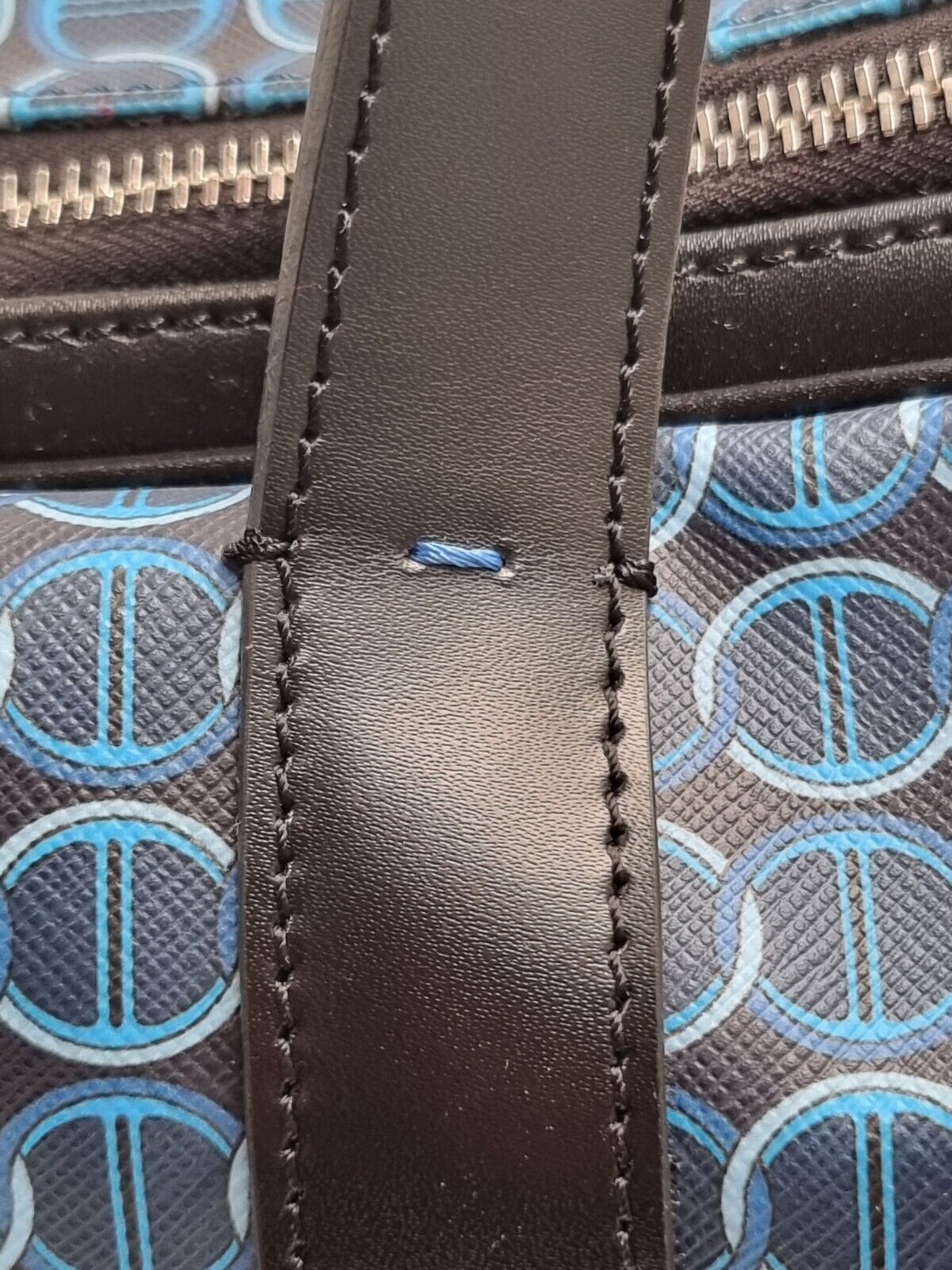 Neu DAVIDOFF LG COLORAMA SOFT SUITCASE 2 REISSVERSCHLÜSSE - BLAU