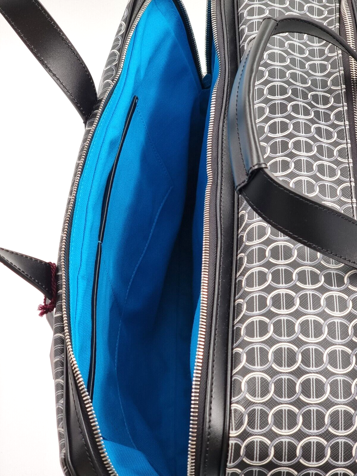 Neu DAVIDOFF LG COLORAMA SOFT SUITCASE 2 REISSVERSCHLÜSSE - SCHWARZ