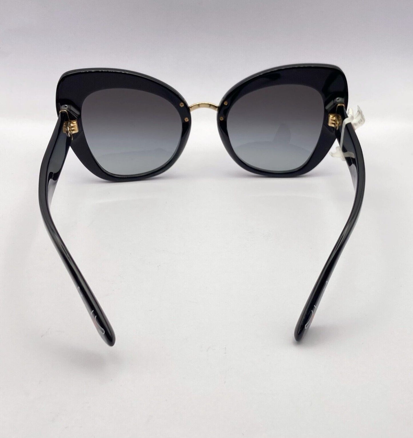 New DOLCE & GABBANA 'Queen Of Love' Cat Eye Sunglasses - Graffiti