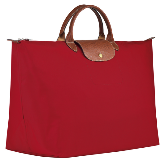 New LONGCHAMP LE PLIAGE TRAVEL BAG SMALL -  RED