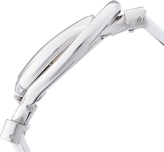 Neue, in der Schweiz hergestellte CALVIN KLEIN-Damen-Quarzuhr mit weißem Zifferblatt