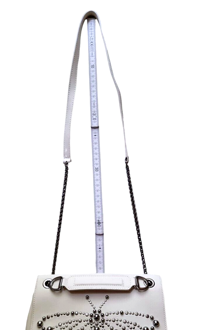 Neu FURLA GEMMA S TASCHE ECRU