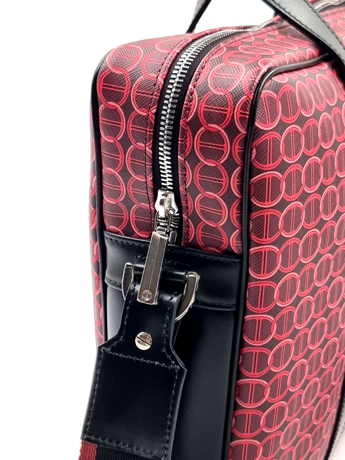 Neu DAVIDOFF COLORAMA BUSINESS TASCHE 1 ZIP - ROT