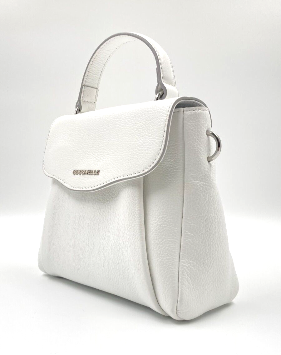 Neu COCCINELLE CONCRETE DR5 55 01 01 H 10 HANDTASCHE - BLANCHE - S