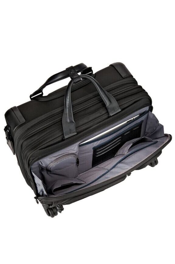 New TUMI ALPHA 2 Deluxe business trolley with laptop bag