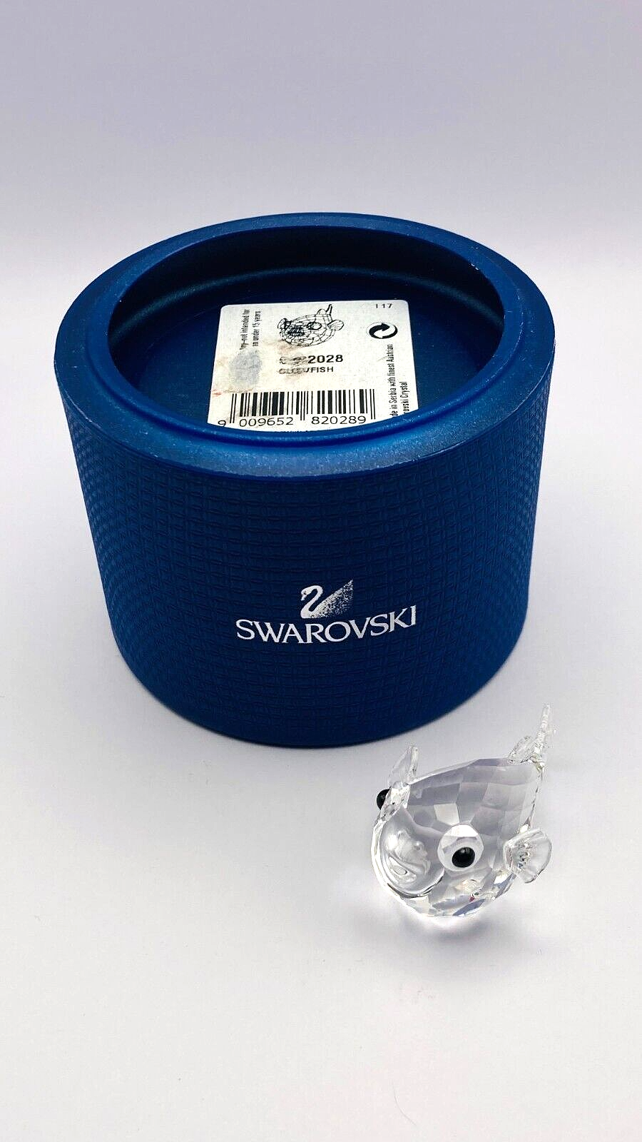Neu SWAROVSKI BLOWFISH - KRISTALL