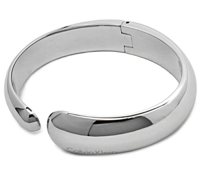 New CALVIN KLEIN INFORMAL KJ6GMD0001XS STAINLESS STEEL SILVER BANGLE - SIZE XS