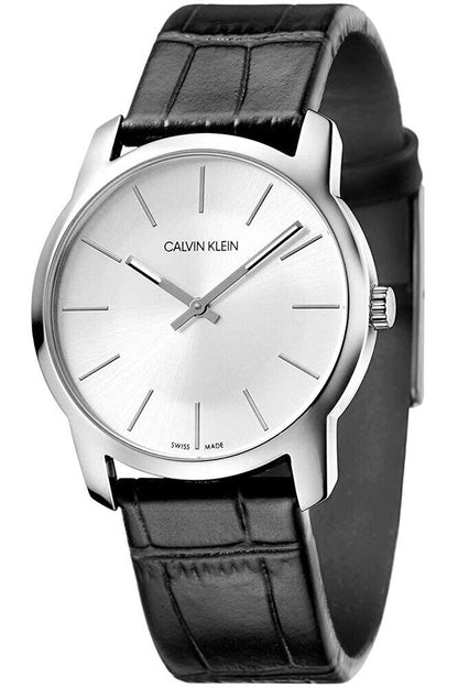 New Swiss Made CALVIN KLEIN Unisex Quartz City Analog Display Watch