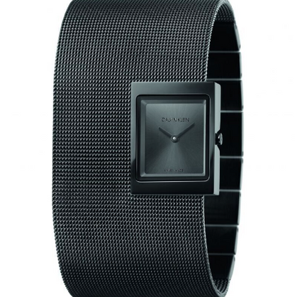 New Swiss Made CALVIN KLEIN Ladies Black Dial Watch