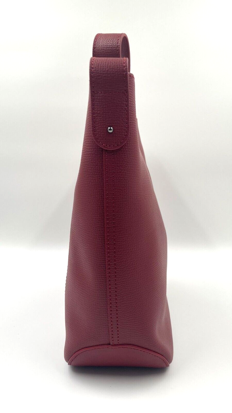 LONGCHAMP SHOP-IT HOBO BAG M - GARNET RED