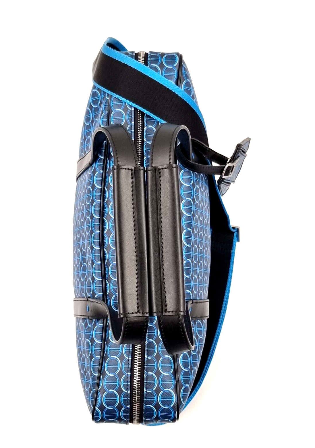 Neu DAVIDOFF COLORAMA BUSINESS TASCHE 1 ZIP - BLAU