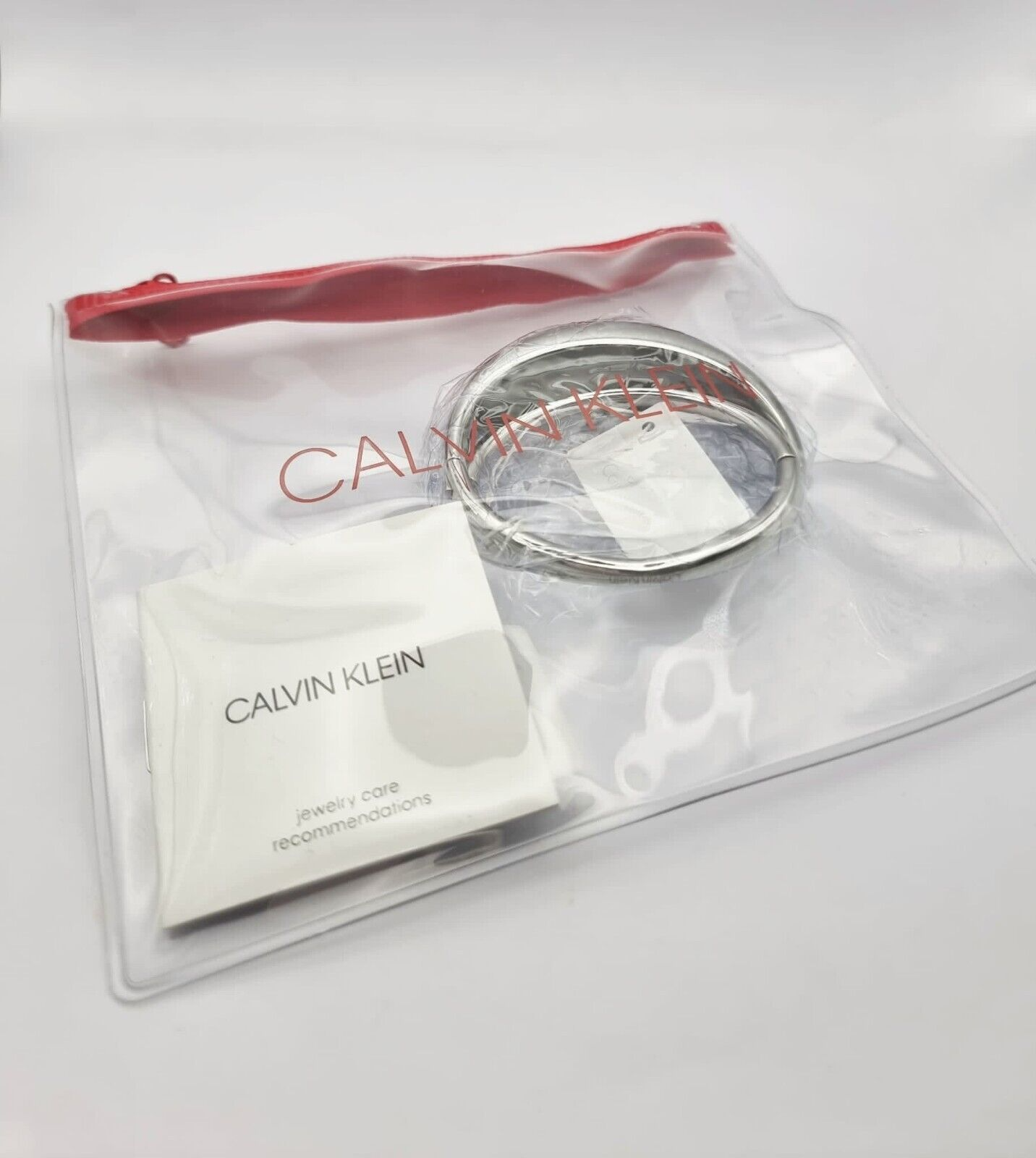 New CALVIN KLEIN FLUID B-GLE CLOS KJ3XMD0001XS - SILVER - XS