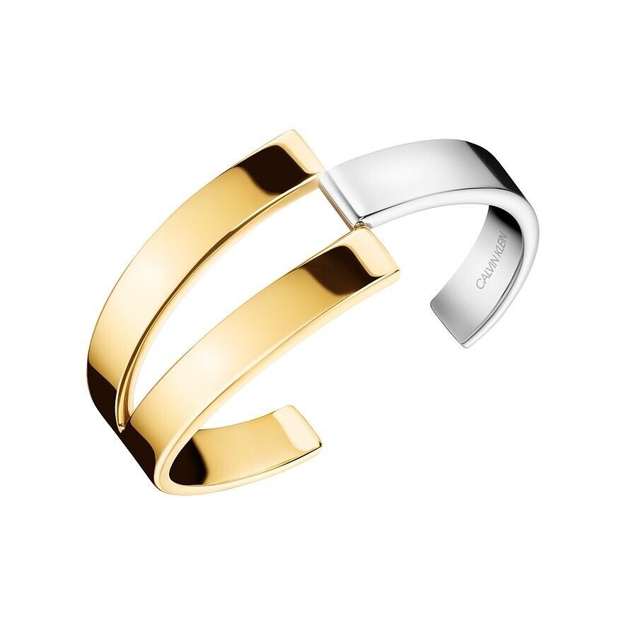 Neu CALVIN KLEIN TRULY ARMREIF BICOLOR - GR. XS