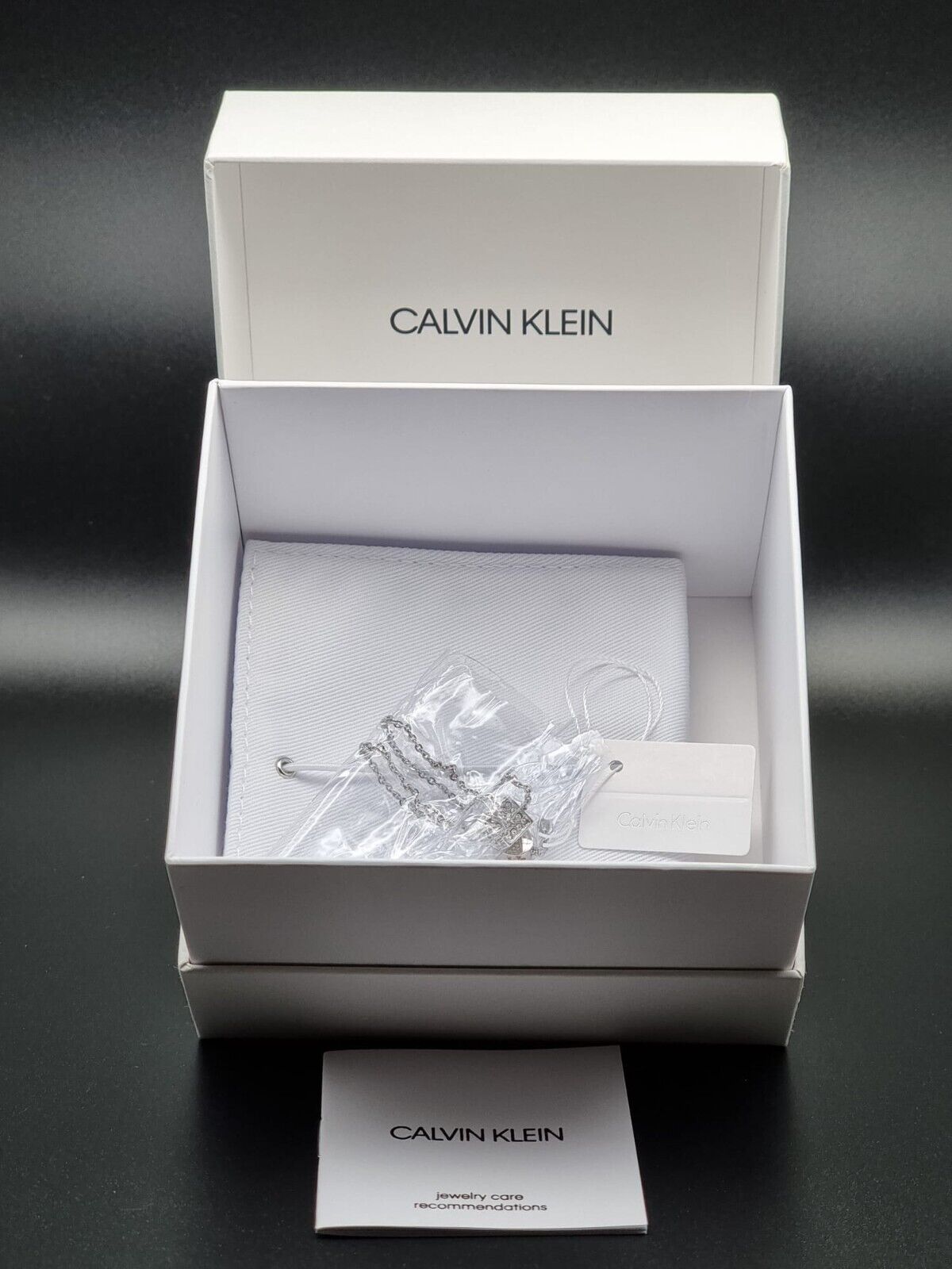 New CALVIN KLEIN ROCKING KJ9CWB040100 STAINLESS STEEL BRACELET  - WHITE/CRYS