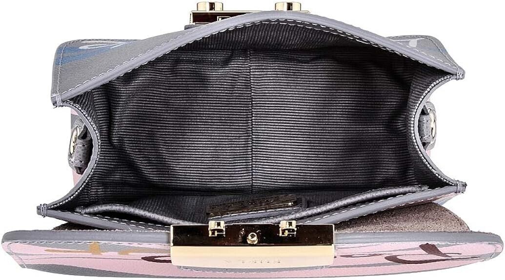 Neu FURLA METROPOLIS MINI UMHÄNGETASCHE – LIMITIERTE AUFLAGE – POWER OF LOVE