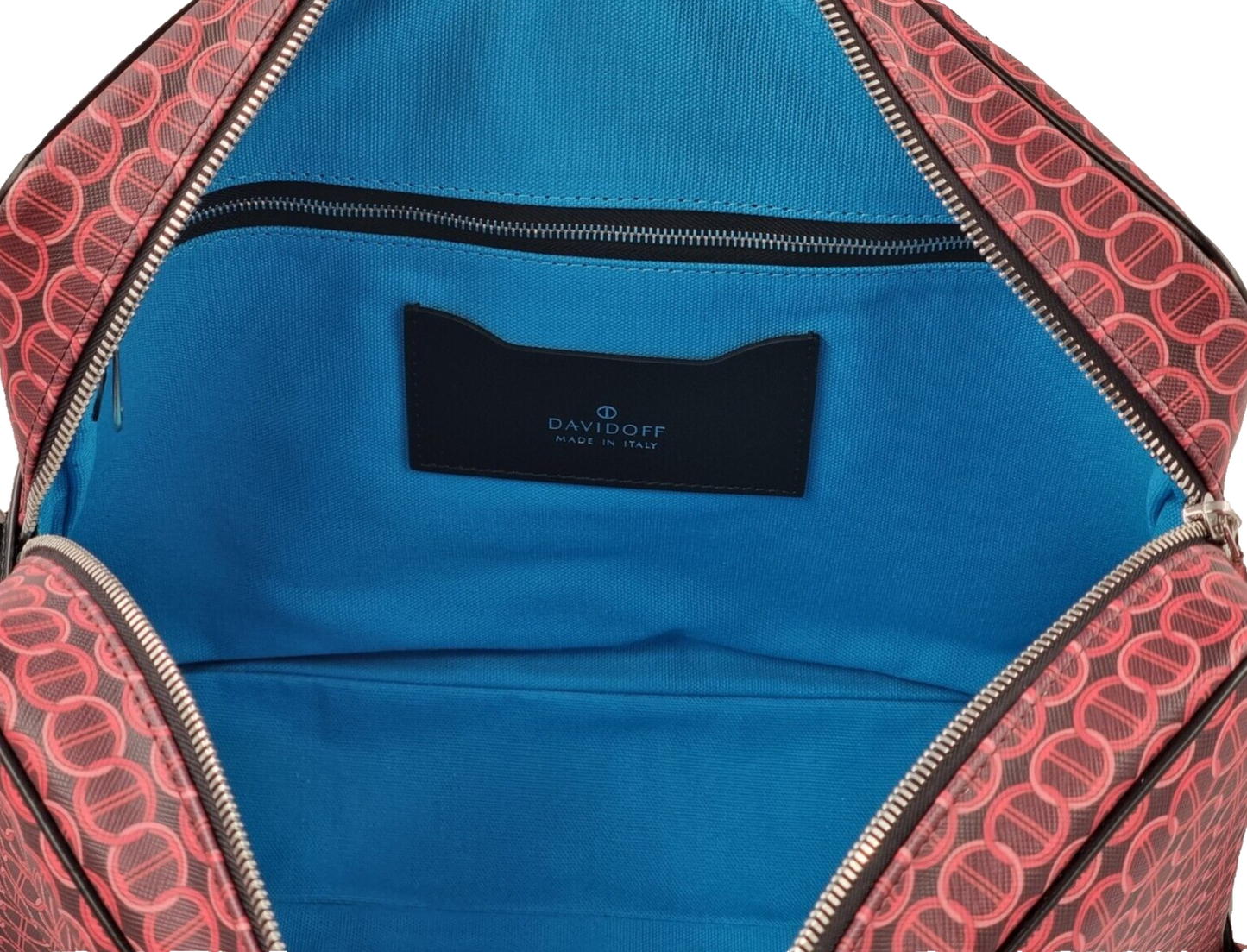 Neu DAVIDOFF COLORAMA BUSINESS TASCHE 1 ZIP - ROT