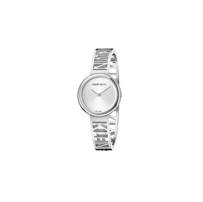 New Swiss Made CALVIN KLEIN Mania Silver Dial Medium Ladies Watch