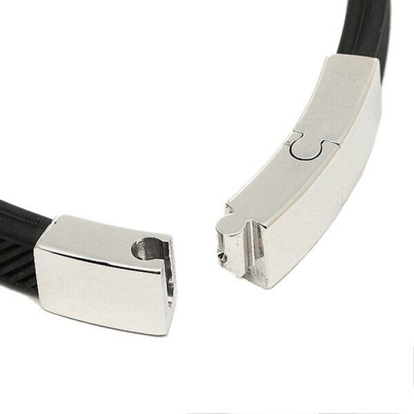 Neu EMPORIO ARMANI HERREN-OHRSTECKERARMBAND AUS EDELSTAHL - EGS1882040