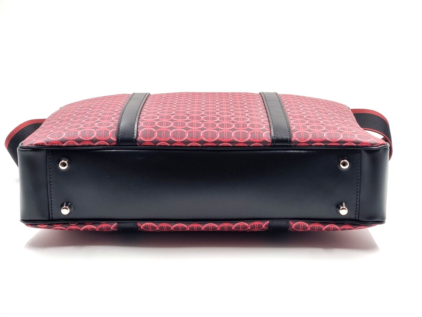 Neu DAVIDOFF COLORAMA BUSINESS TASCHE 1 ZIP - ROT