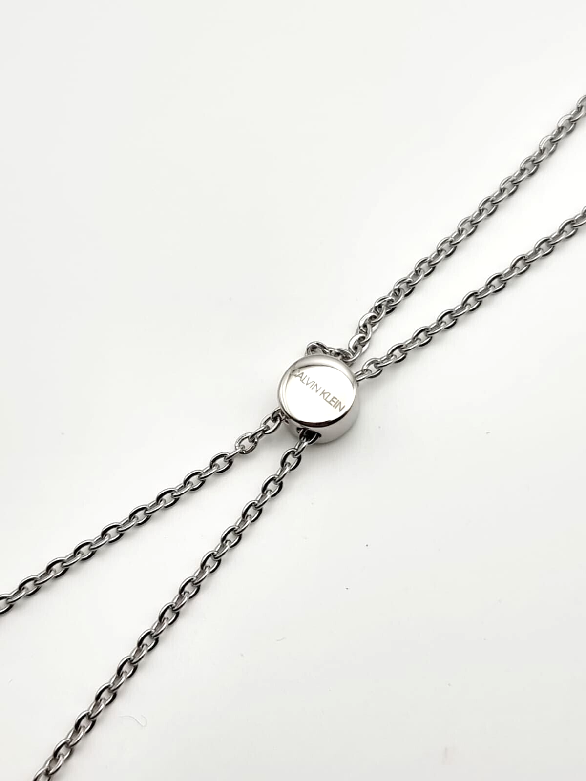 New CALVIN KLEIN BRILLIANT KJ8YMN040200 STAINLESS STEEL NECKLACE - BLUE